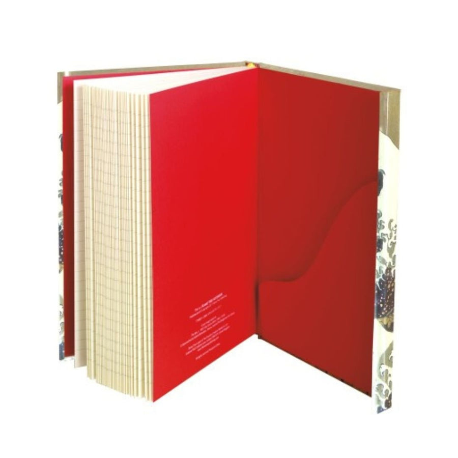Hokusai: The Great Wave A5 Lined Notebook - Flame Tree - Under the Rowan Trees