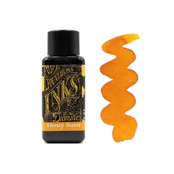 Browns Diamine Fountain Pen Inks 30ml-Fountain Pen Inks-Diamine-Honey Burst