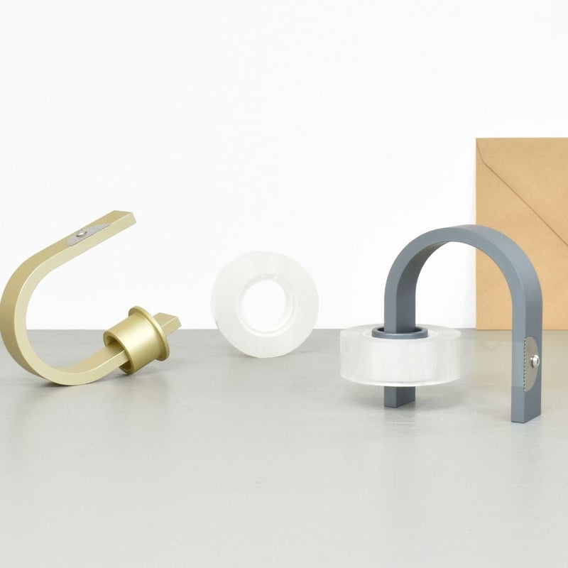 Hoop Tape Dispenser-Tape Dispenser-Andhand-Silver