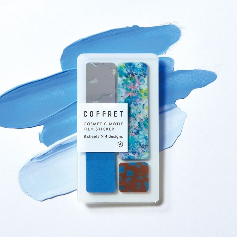 Horizon Blue Coffret Transparent Stickers-Stickers-King Jim-Bar
