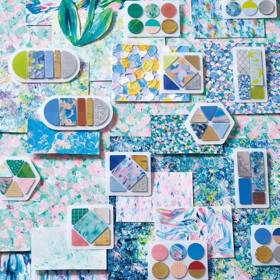 Horizon Blue Coffret Transparent Stickers-Stickers-King Jim-Bar