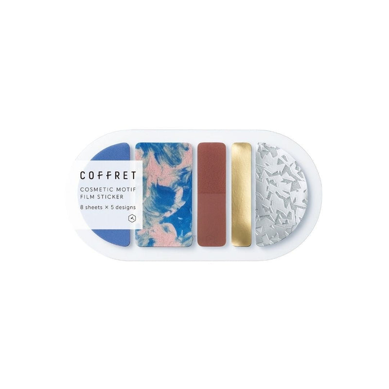Horizon Blue Coffret Transparent Stickers-Stickers-King Jim-Round