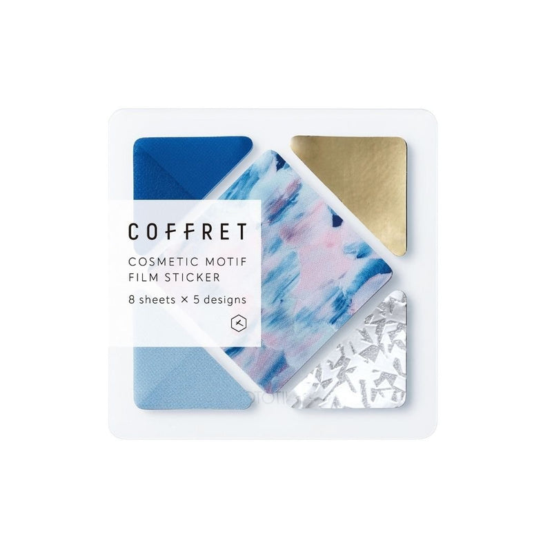Horizon Blue Coffret Transparent Stickers-Stickers-King Jim-Square