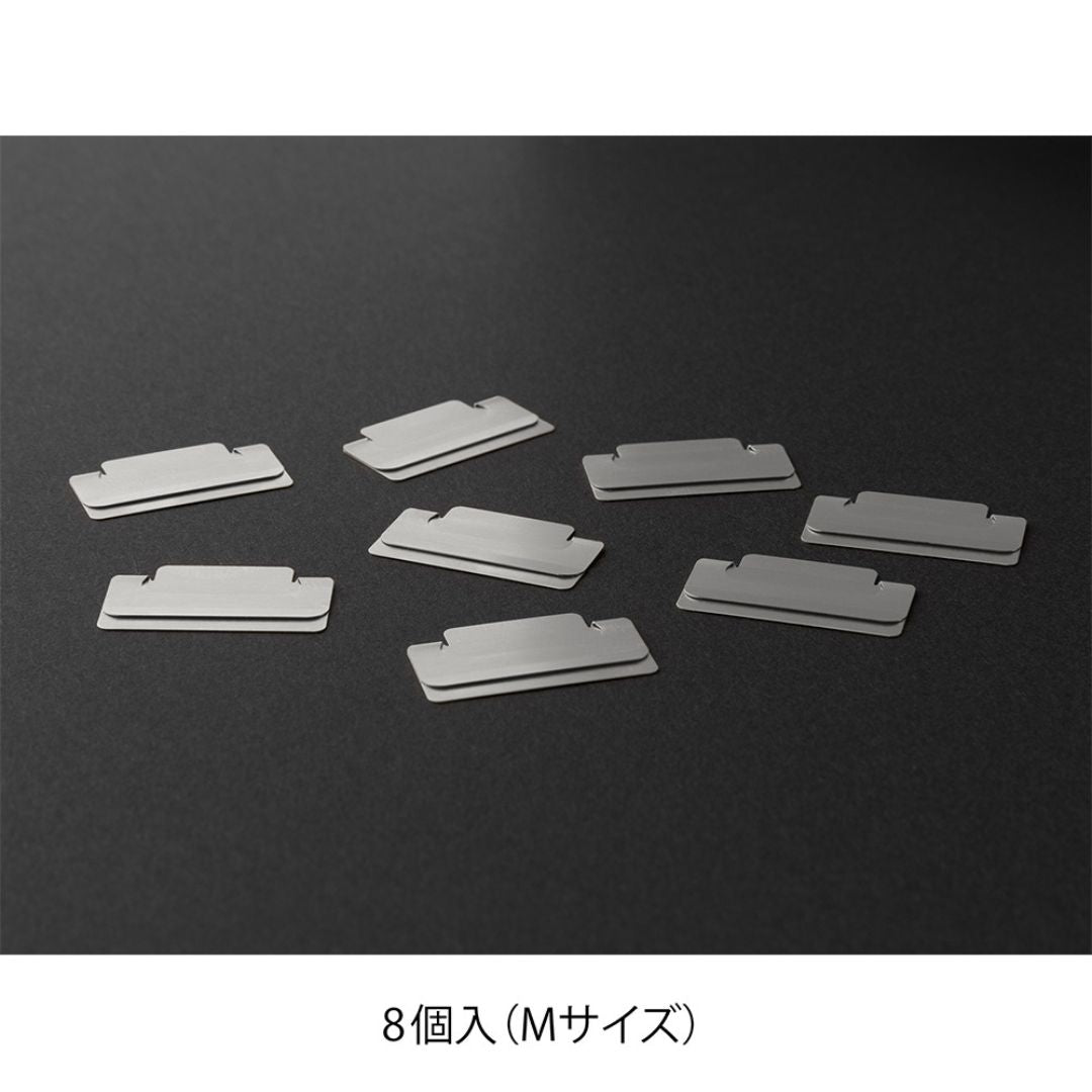 Index Clips Chiratto Medium - Silver - Midori