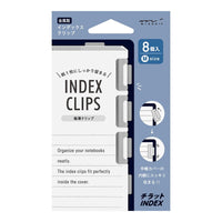Index Clips Chiratto Medium - Silver - Midori