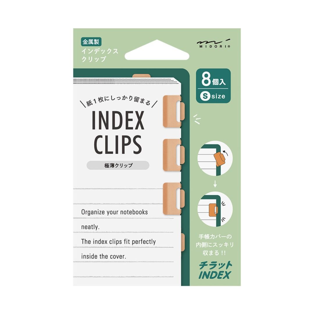 Index Clips Chiratto Small - Copper - Midori
