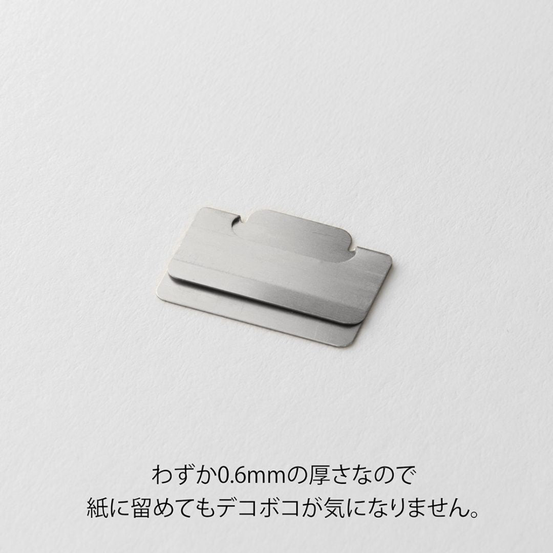 Index Clips Chiratto Small - Silver - Midori