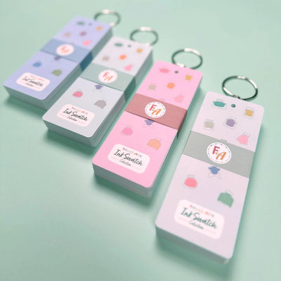 Ink Swatch Books - Blue - Felicity's Attic