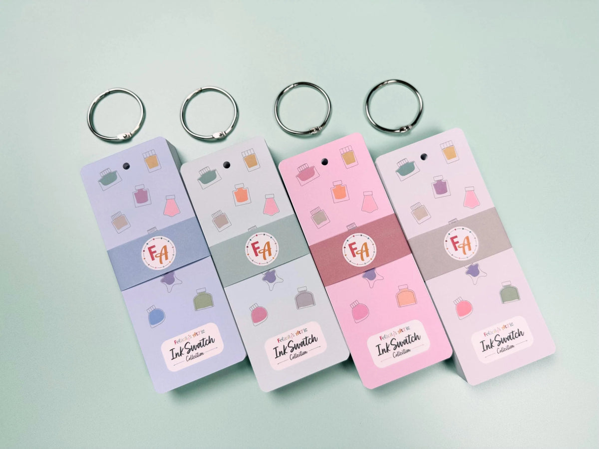 Ink Swatch Books - Grey - Felicity's Attic