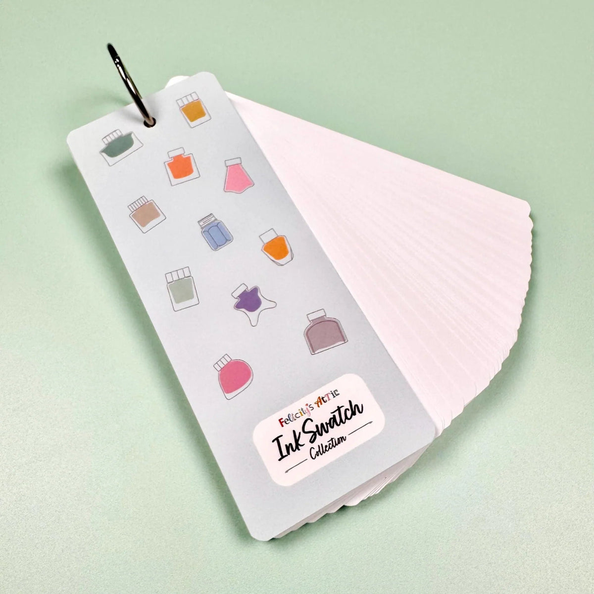 Ink Swatch Books - Grey - Felicity's Attic