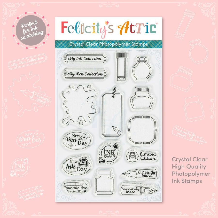 Ink Swatch Stamp Set 1 - Felicity's Attic