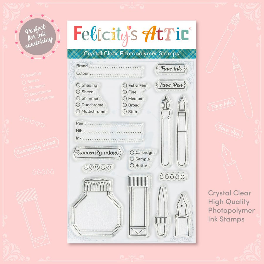 Ink Swatch Stamp Set 2 - Felicity's Attic