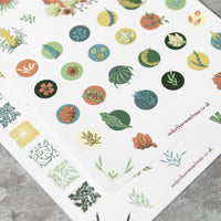 Inspired by Morris Sticker Sheets - Under the Rowan Trees - Stickers - Under the Rowan Trees