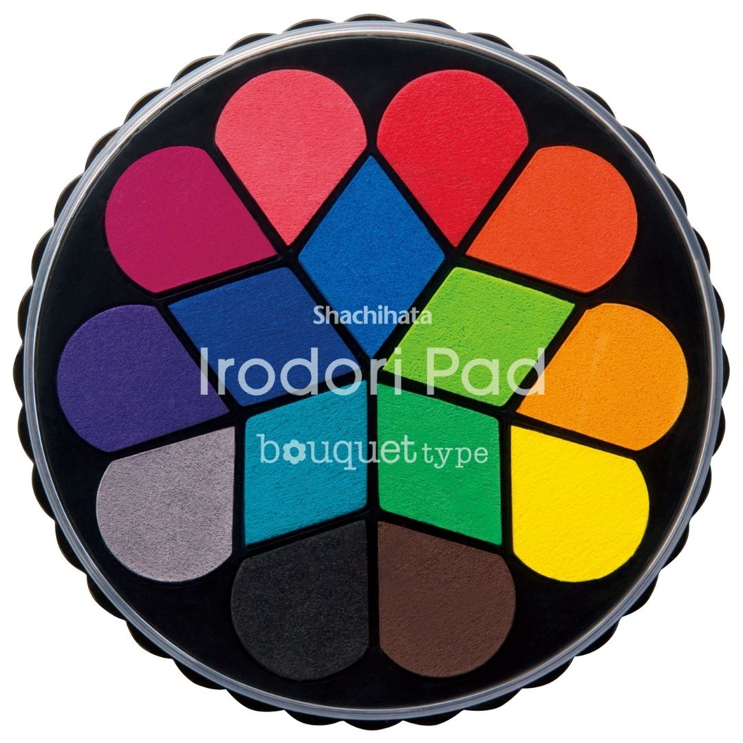 Irodori Stamp Pad Bouquet - Shachihata