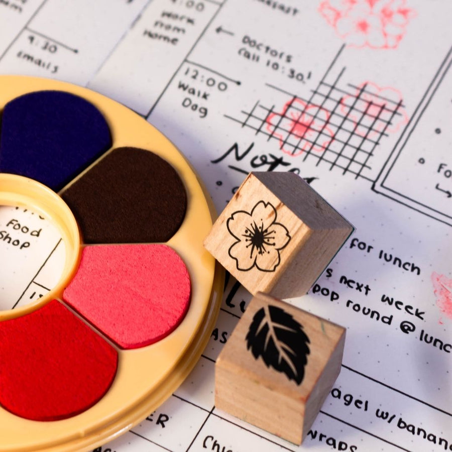 Irodori Stamp Pad Doughnut - Shachihata