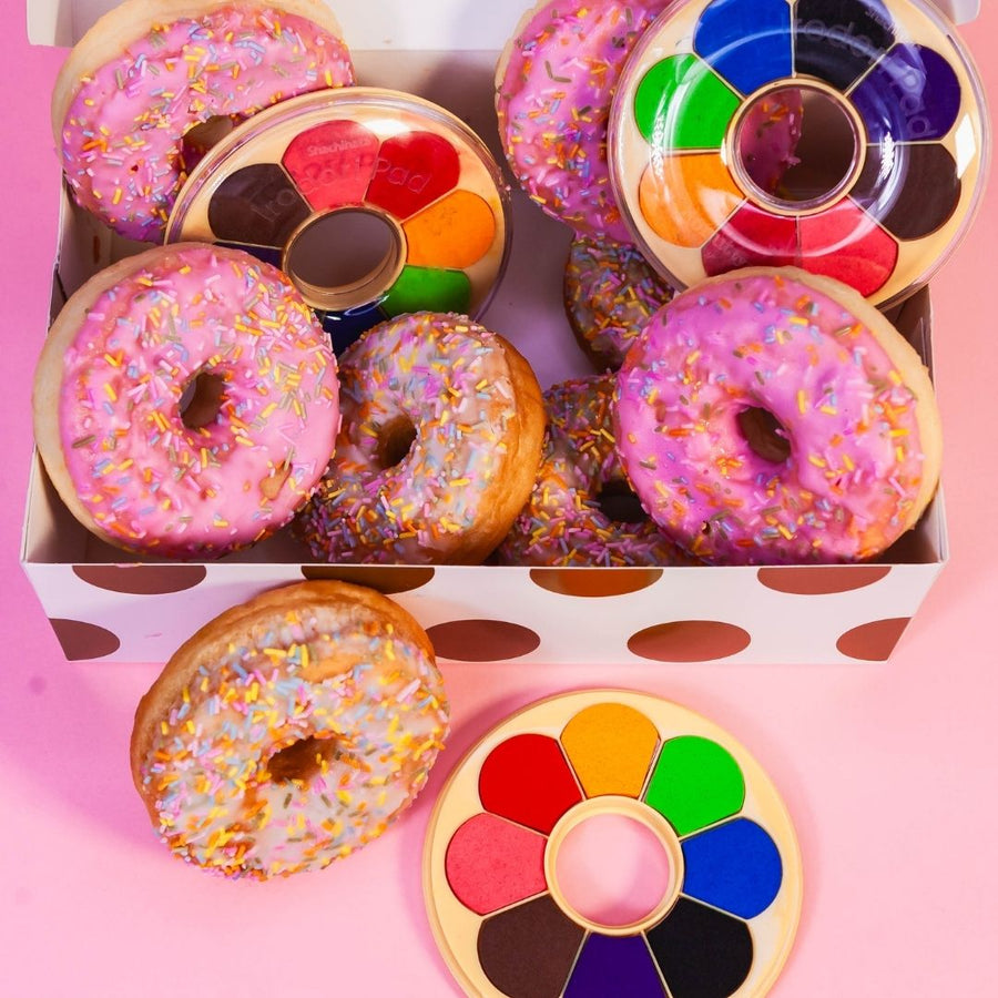 Irodori Stamp Pad Doughnut - Shachihata