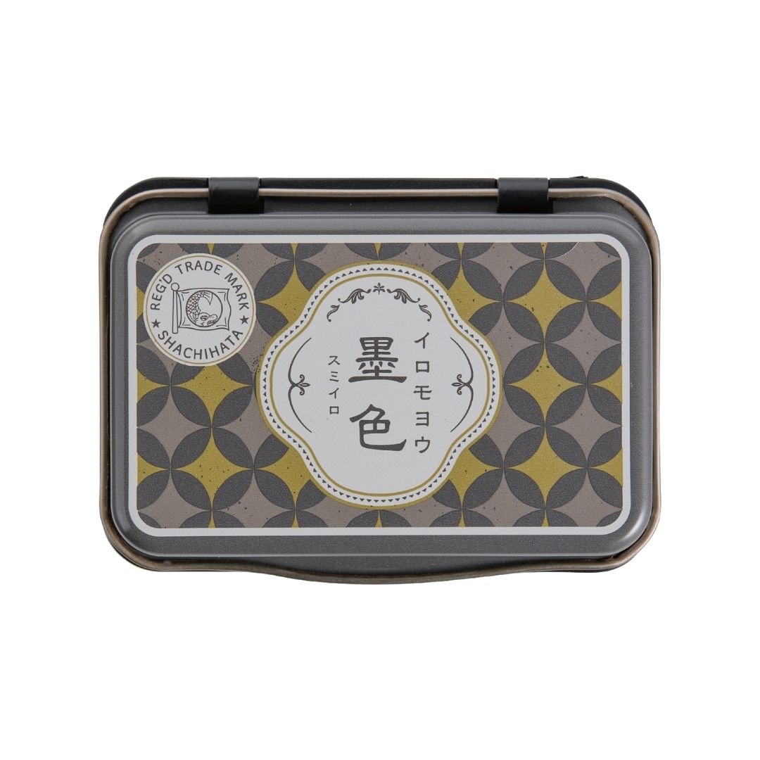 Iromoyo 1925 Anniversary Ink Pads - Black - Shachihata