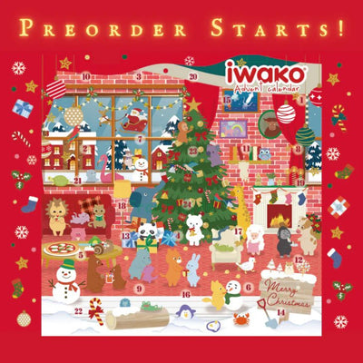 Iwako Erasers Advent Calendar 2025 - Iwako