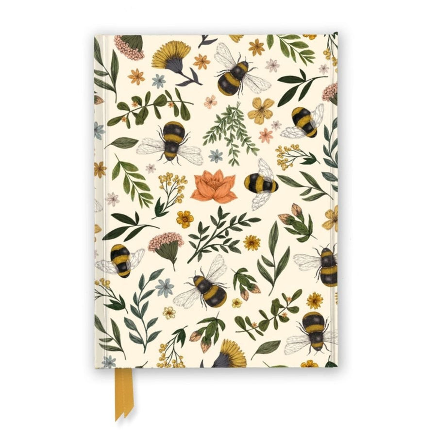 Jade Mosinski: Garden Bees A5 Lined Journal - Flame Tree - Flame Tree