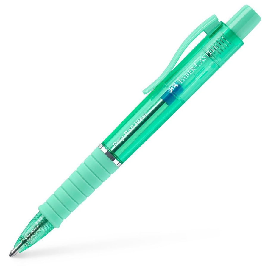 Jelly Mint Poly Ball View Ballpoint Pen Faber - Castell - Faber - Castell