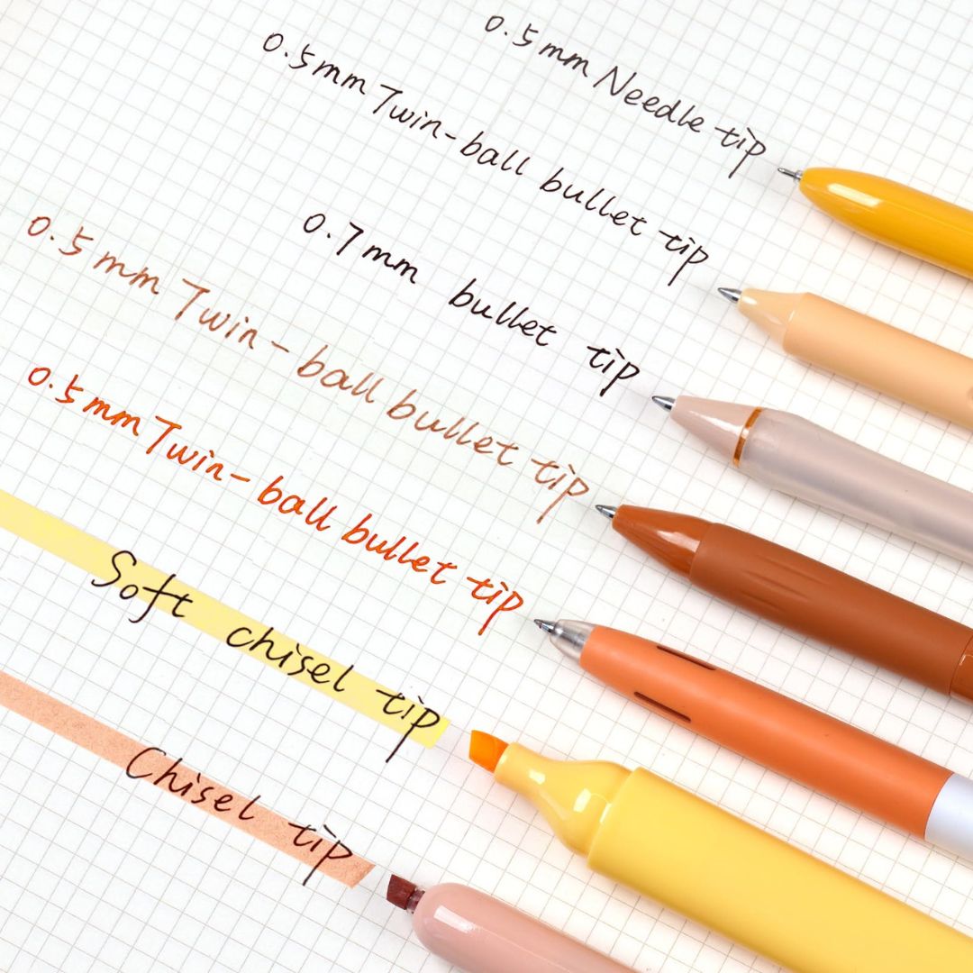 Journal Pen Set Oranges 7pcs - Writech