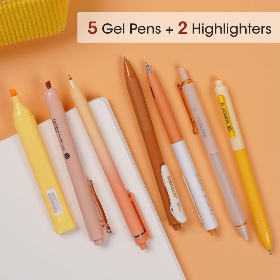Journal Pen Set Oranges 7pcs - Writech