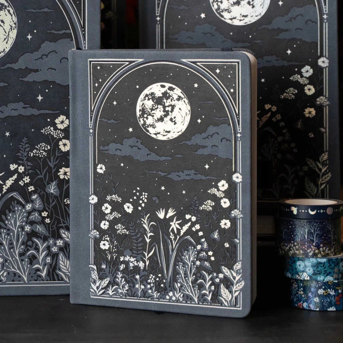 Moonlit Garden Dot Grid Notebooks Archer & Olive