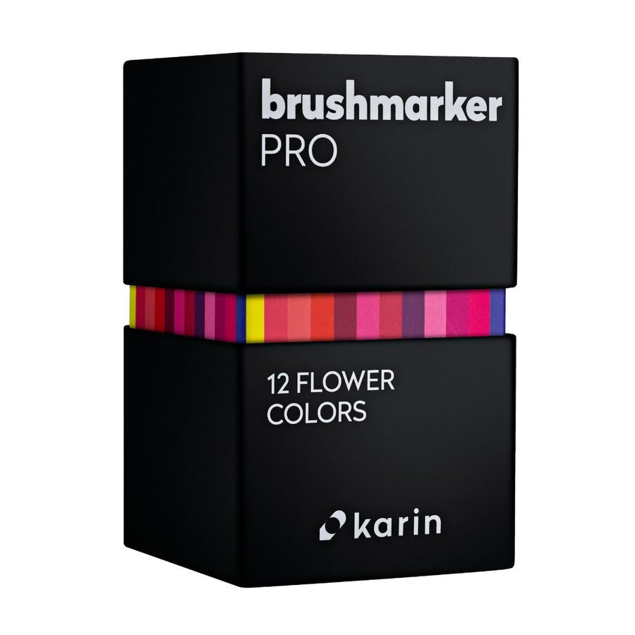Karin Brushmarker Pro 12 Flower Colours - Karin