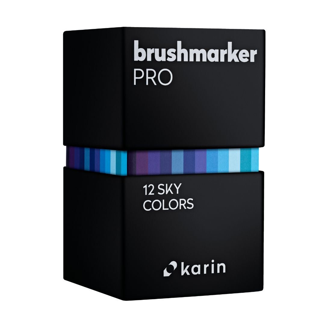 Karin Brushmarker Pro 12 Sky Colours - Karin