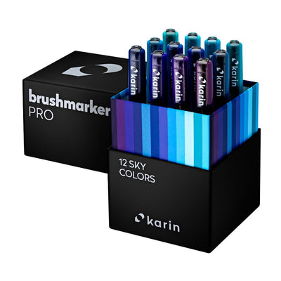 Karin Brushmarker Pro 12 Sky Colours - Karin