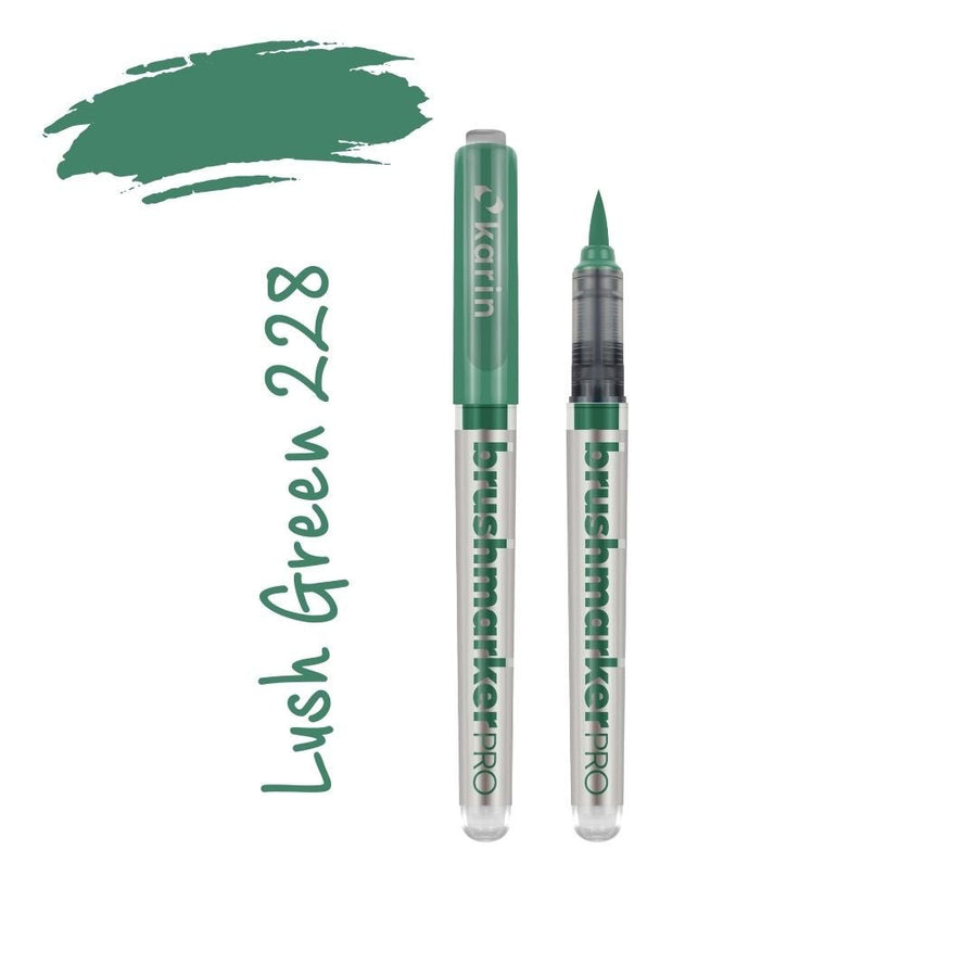 Karin Brushmarker Pro - Colourful Brush Pens-Pens-Karin-Lush Green