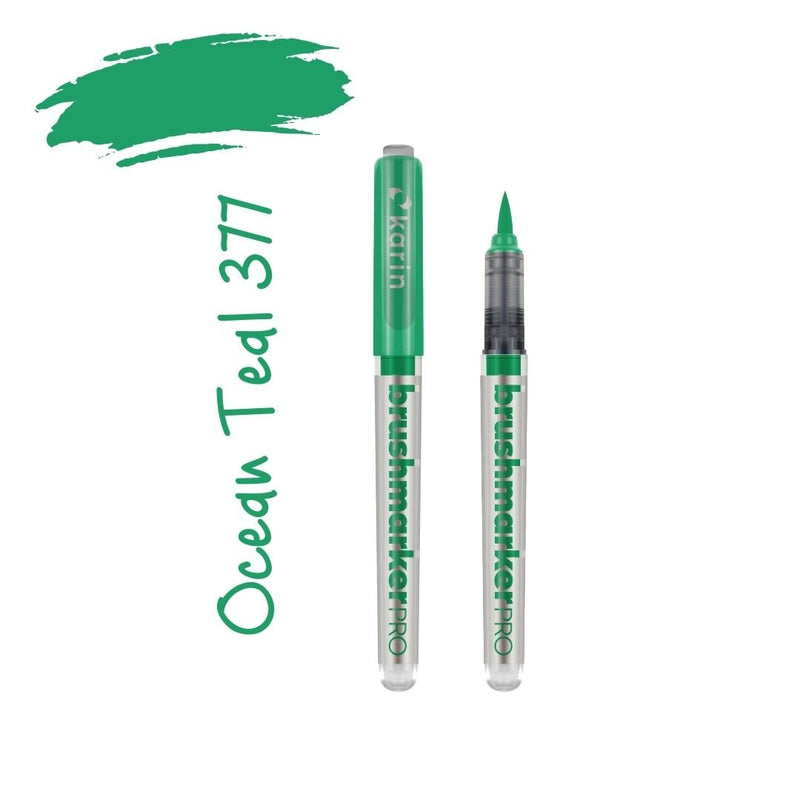 Karin Brushmarker Pro - Colourful Brush Pens-Pens-Karin-Ocean Teal