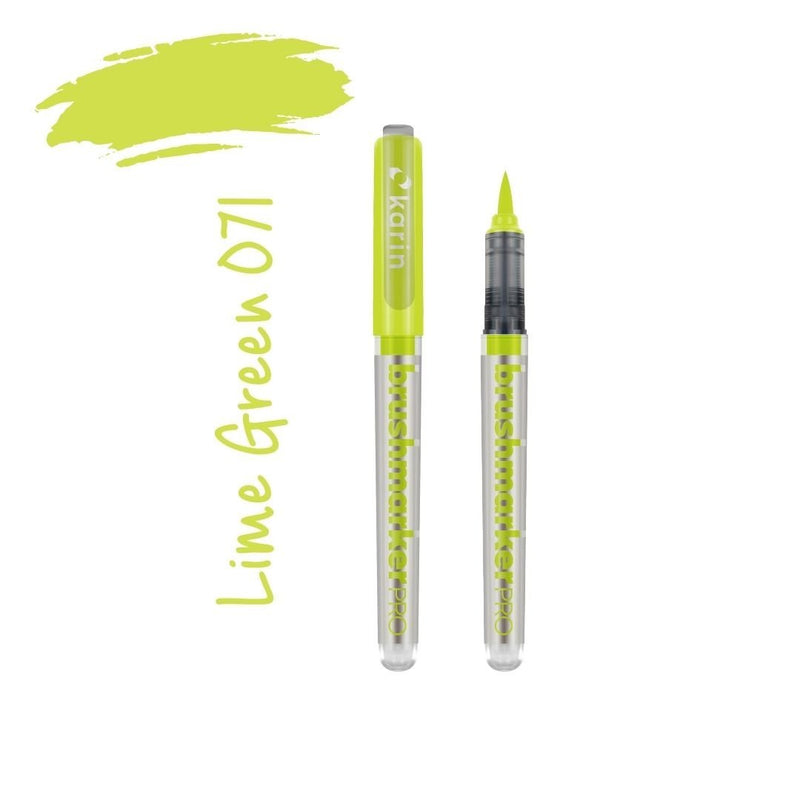 Karin Brushmarker Pro - Colourful Brush Pens-Pens-Karin-Lime Green