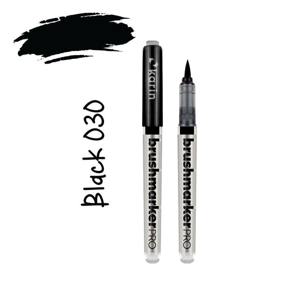 Karin Brushmarker Pro - Colourful Brush Pens-Pens-Karin-Black