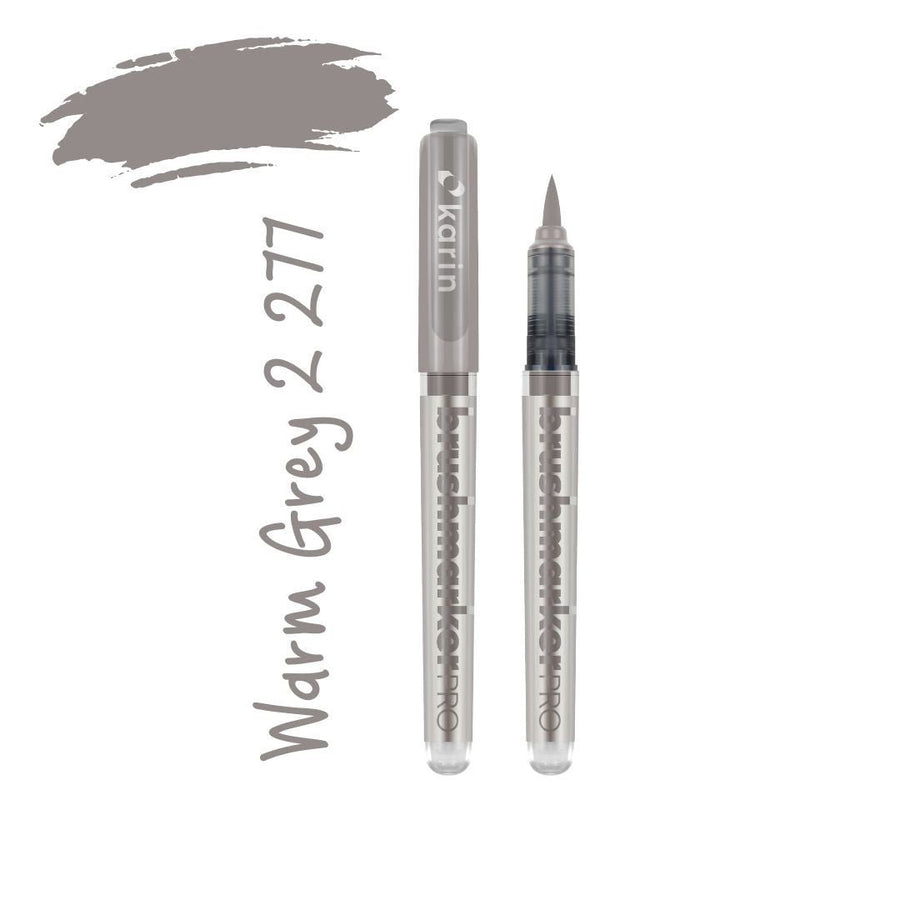 Karin Brushmarker Pro - Colourful Brush Pens-Pens-Karin-Warm Grey 2