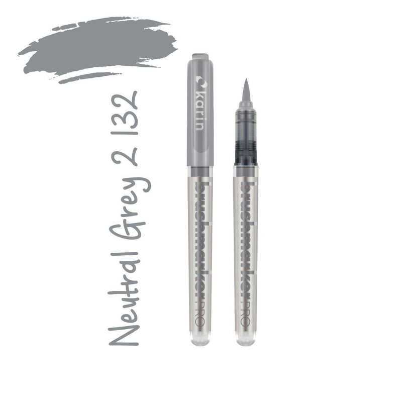 Karin Brushmarker Pro - Colourful Brush Pens-Pens-Karin-Neutral Grey 2