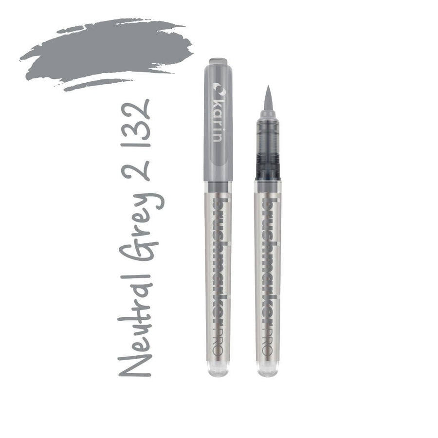 Karin Brushmarker Pro - Colourful Brush Pens-Pens-Karin-Neutral Grey 2