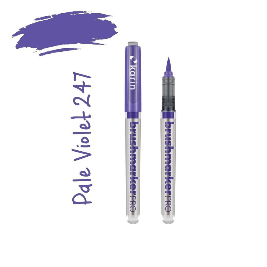 Karin Brushmarker Pro - Colourful Brush Pens-Pens-Karin-Pale Violet