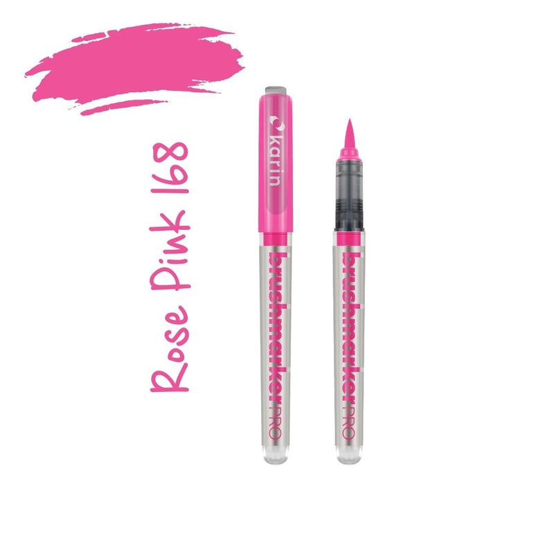 Karin Brushmarker Pro - Colourful Brush Pens-Pens-Karin-Rose Pink