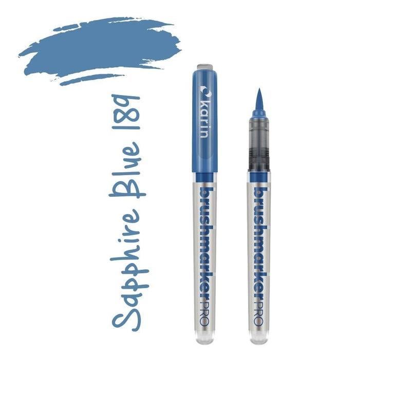 Karin Brushmarker Pro - Colourful Brush Pens-Pens-Karin-Sapphire Blue