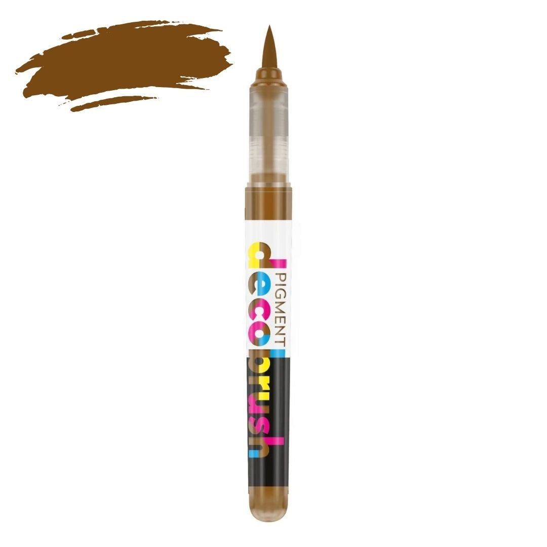 Karin Pigment Decobrush Brush Markers - Cinnamon - Karin