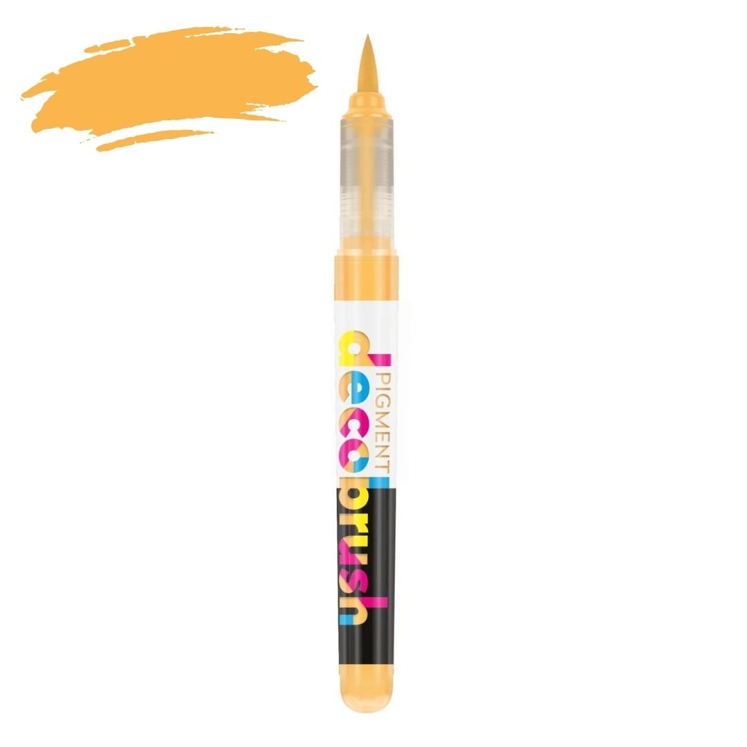 Karin Pigment Decobrush Brush Markers - Pale Orange - Karin