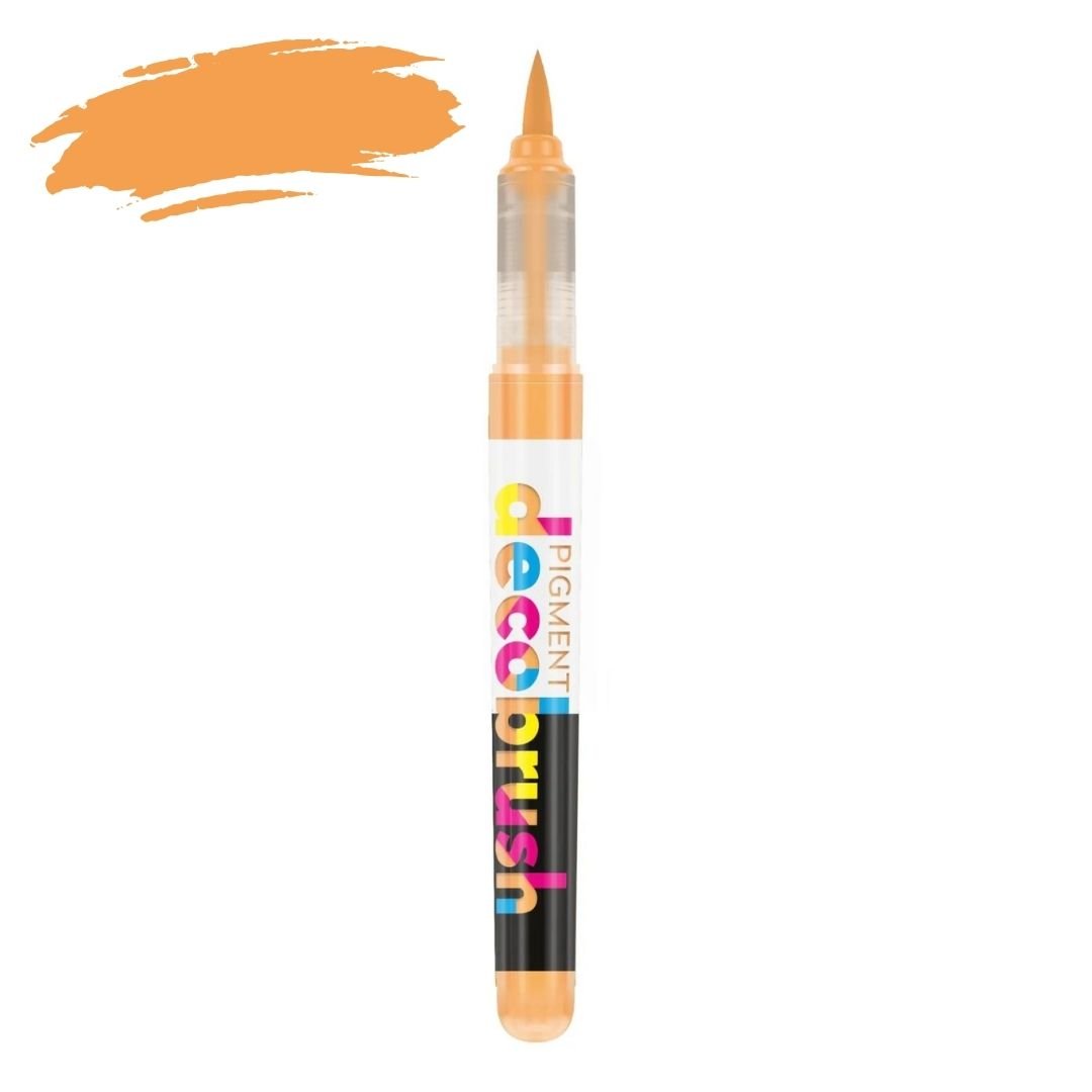 Karin Pigment Decobrush Brush Markers - Peach - Karin