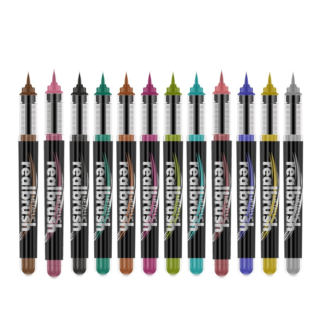 Karin Realbrush Metallic Set of 12 - Karin