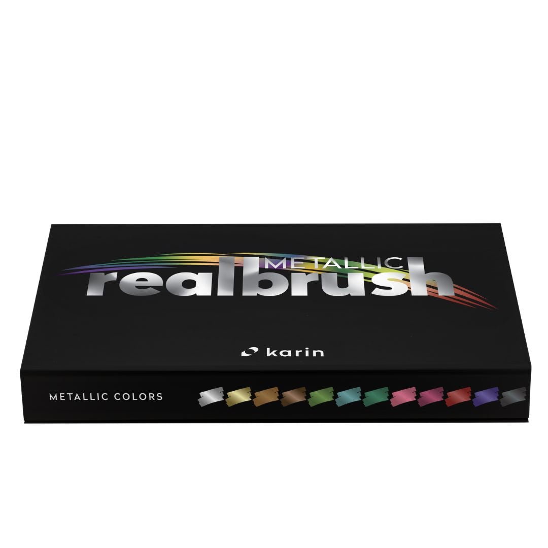 Karin Realbrush Metallic Set of 12 - Karin