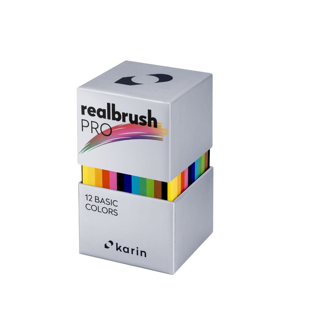 Karin Realbrush Pro 12 Basic Colours - Karin