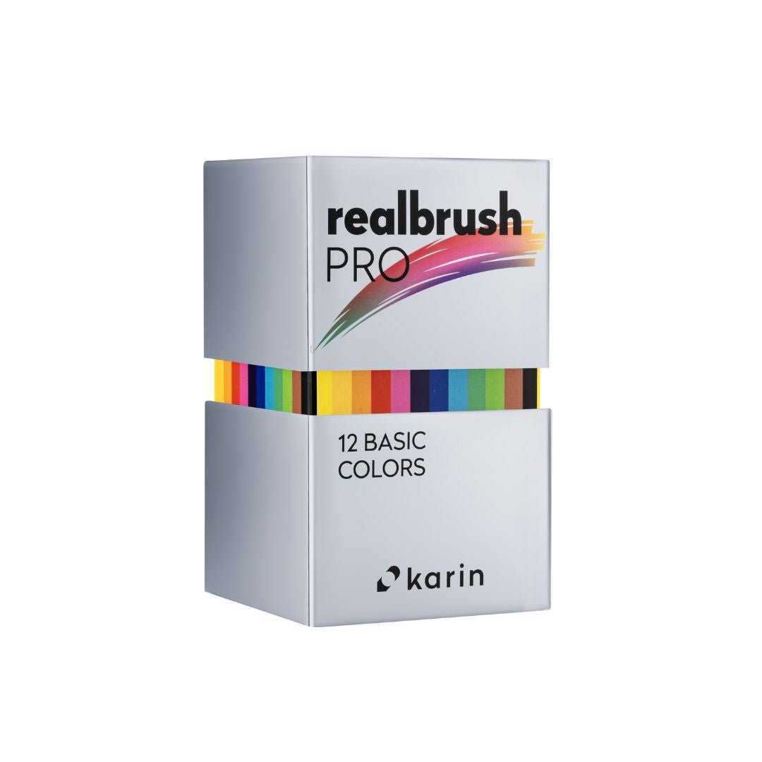 Karin Realbrush Pro 12 Basic Colours - Karin