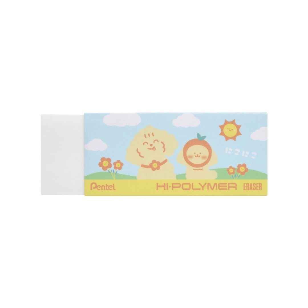 Kawaii Station Hi-Polymer Erasers - Pentel - Niko Niko - Pentel