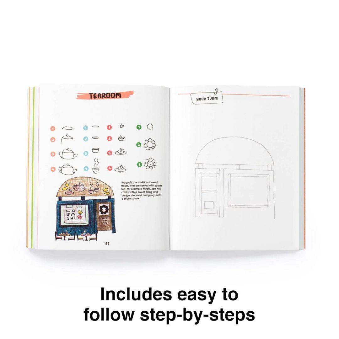 Kawaii! Step - by - step Guide to Cute Japanese Drawing - Skittledog