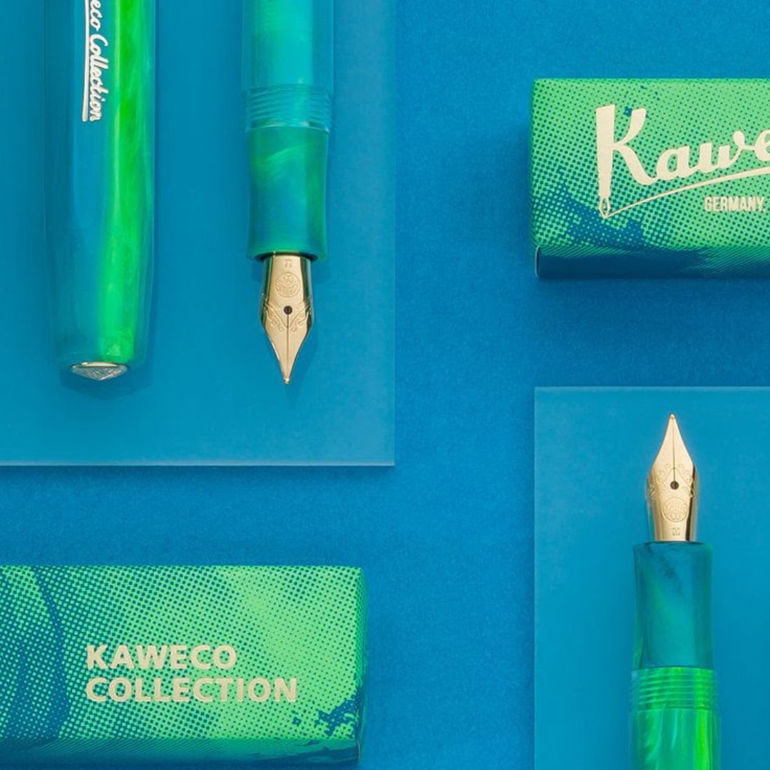Kaweco Collection Fountain Pen Marble Ocean - Extra Fine - Kaweco